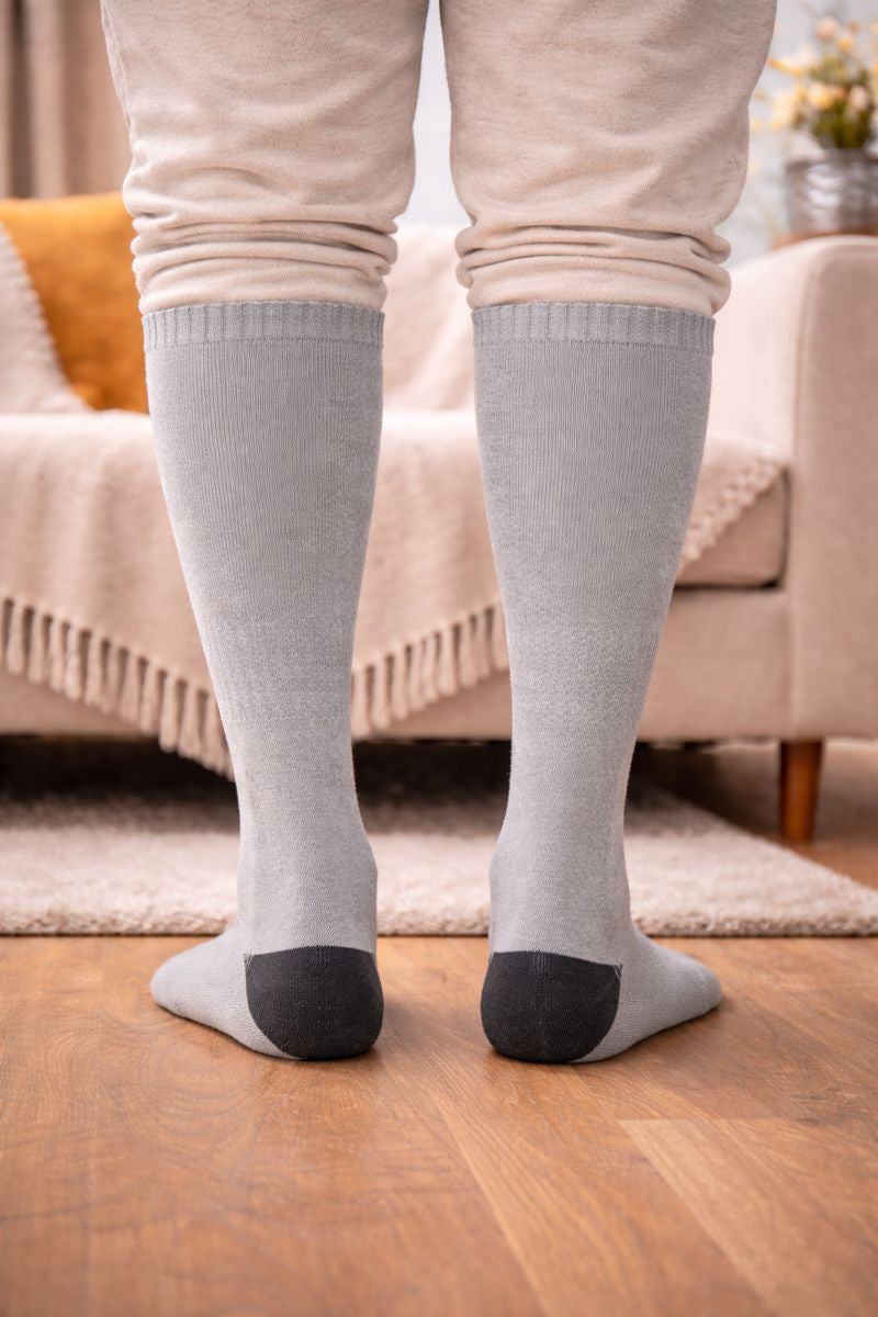 FireSocks - Hot Socks Warmte sokken Unisex Grijs