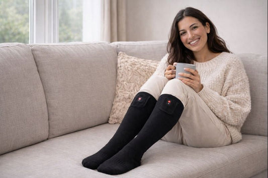Waarom koude voeten meer zijn dan ongemak – en hoe verwarmde sokken echt helpen